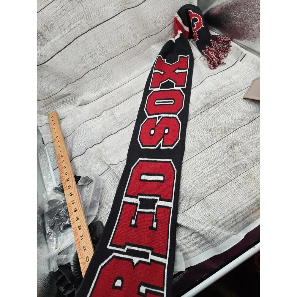 Boston Red Sox Double Sided Scarf Acrylic 47 Brand